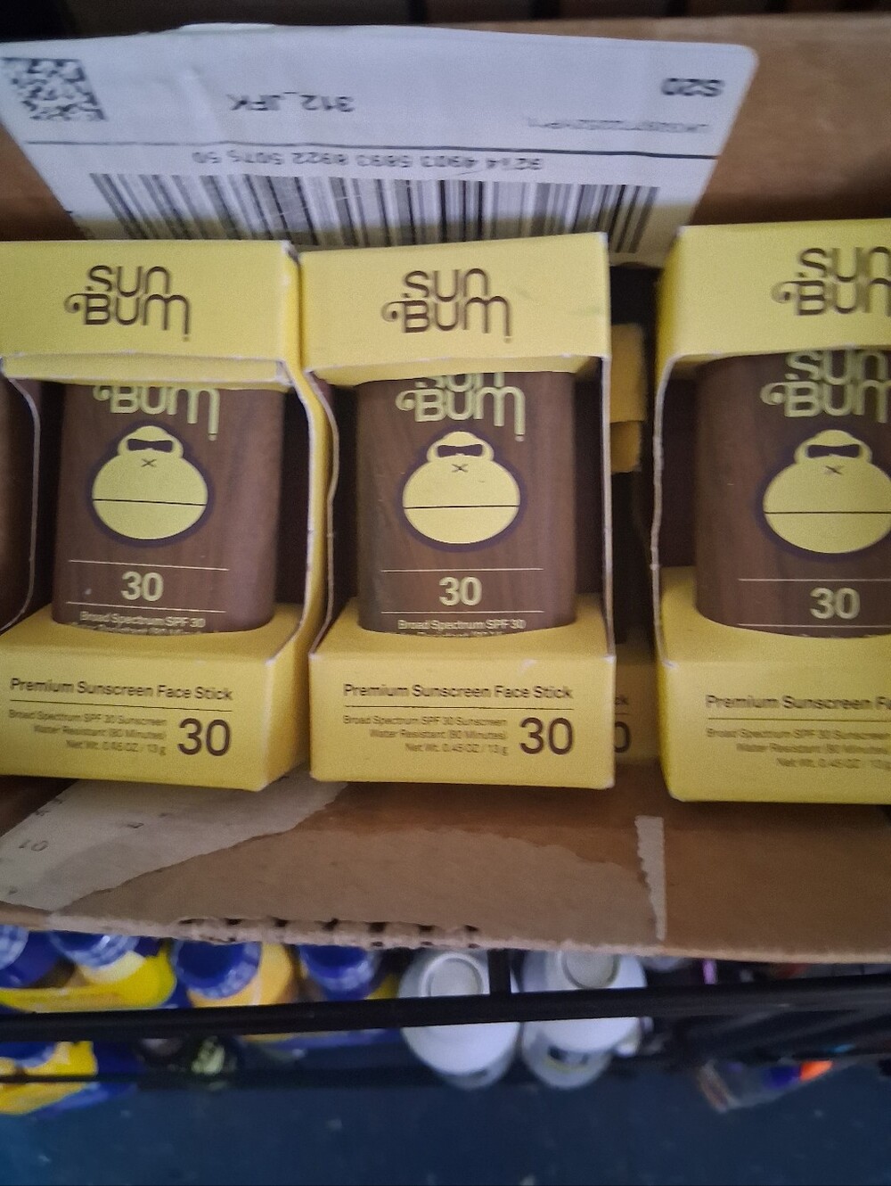 Sun Bum SPF 30 Premium Sunscreen Face Stick - Yellow